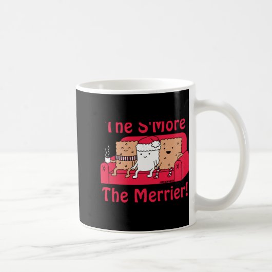 Mug Smore Merrier Cute Kids Cartoon Christmas (Droite)