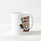 Mug S'more Sourires Mignon Kawaii Camping (Devant droit)