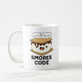 Mug Smores Code Funny Food Pun (Gauche)