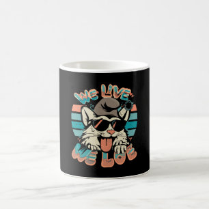 Mug Smurf Cat - Nous Vivons Nous Aimons 