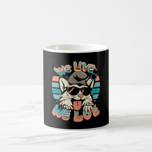 Mug Smurf Cat - Nous Vivons Nous Aimons (Centre)