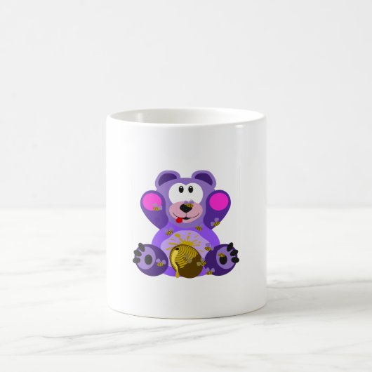 Mug SN Ours de miel pourpre, abeilles (Centre)