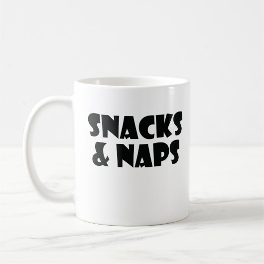 Mug Snacks Et Naps (Gauche)