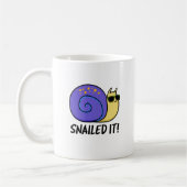 Mug Snail It Funky Snail Pun (Gauche)