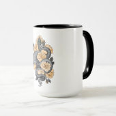 Mug Snake and yellow roses (Devant droit)