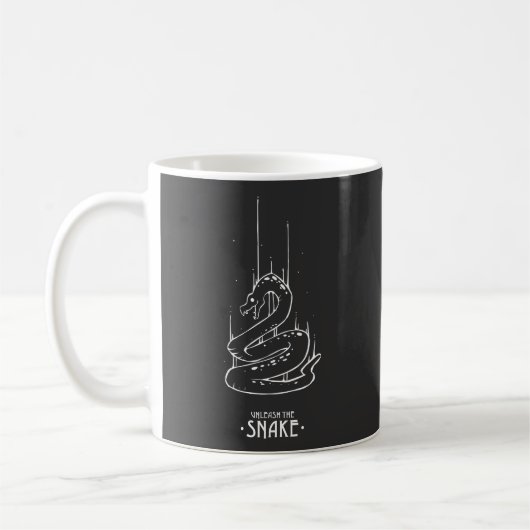 MUG SNAKE ANIMAL LINE DÉLIBÉRER LE SNAKE (Gauche)