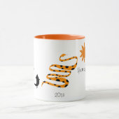 Mug Snake chinois Zodiac Année Monogramme Amusants Enf (Centre)