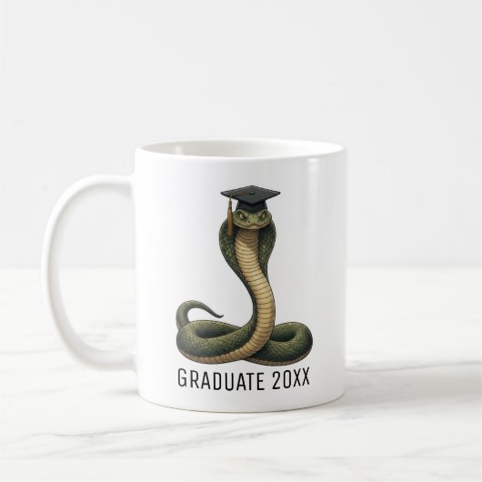 Mug Snake Graduation Personalized (Gauche)