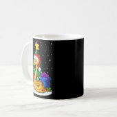 Mug Snake Santa Hat Christmas Pajama Cute Animal Snowf (Devant gauche)