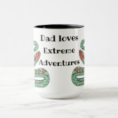 Mug Snake World : Papa Aime Les Aventures Extrêmes. (Centre)