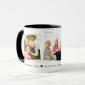 Mug Snapshots 3 Photo Happy Fête des pères (Devant gauche)