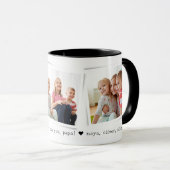Mug Snapshots 3 Photo Happy Fête des pères (Devant droit)
