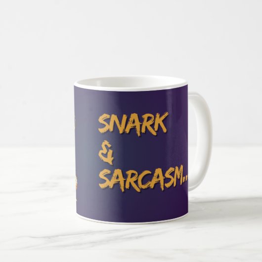Mug Snark et Sarcasm Crazy Bee (Devant droit)