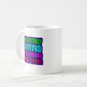 Mug Snarky 80 Spoon Drôle Parodique Slogan (Devant gauche)