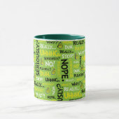Mug Snarky Grinch | Grinch Snarky Phrase Motif (Centre)