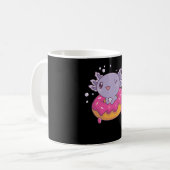Mug Snaxolotl Axolotl Donut Amateurs de doux animaux (Devant gauche)