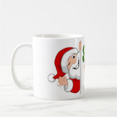 Mug Sneaky Père Noël Classic Mug, 11 oz (Gauche)