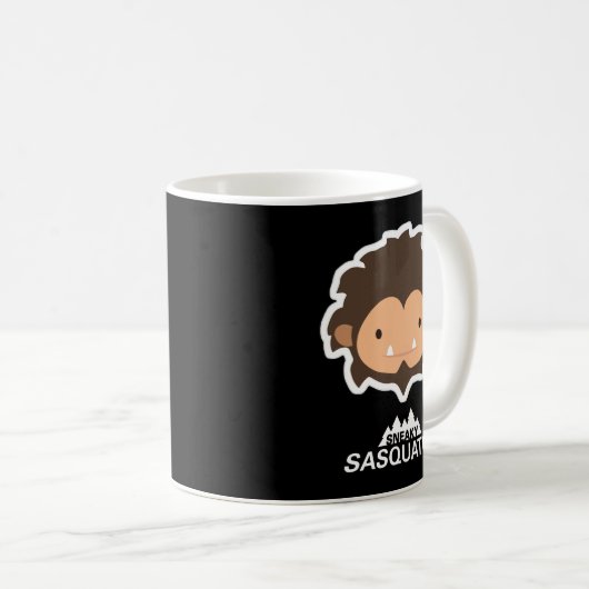 Mug Sneaky Sasquatch Head Classic (Devant droit)