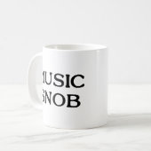 Mug Snob de musique (Devant gauche)