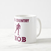 Mug Snob de ski de pays croisé (Devant droit)