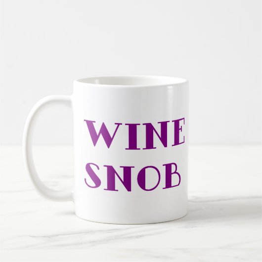 Mug Snob de vin (Gauche)