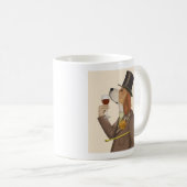 Mug Snob de vin beagle (Devant droit)