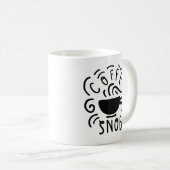 Mug Snob du café (Devant droit)