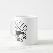 Mug Snob du café (Devant gauche)