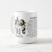 Mug Snodgrass, l'origine, la signification et la crête (Devant gauche)
