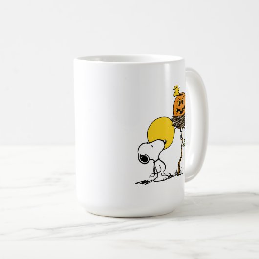Mug Snoopy & Bois Nid Avec Jack O'Lantern (Devant droit)