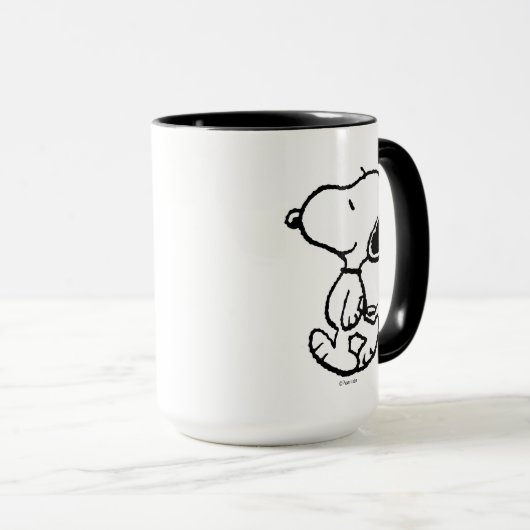 Mug Snoopy Classic Comics (Devant droit)