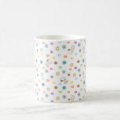 Mug Snoopy Colorful Hearts Motif (Centre)