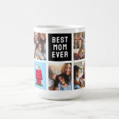 Mug Snoopy Doghouse | Best Mom - Photo Collage (Centre)