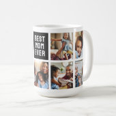 Mug Snoopy Doghouse | Best Mom - Photo Collage (Devant droit)
