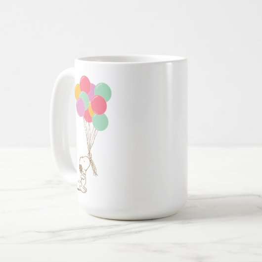 Mug Snoopy et ballons (Devant gauche)