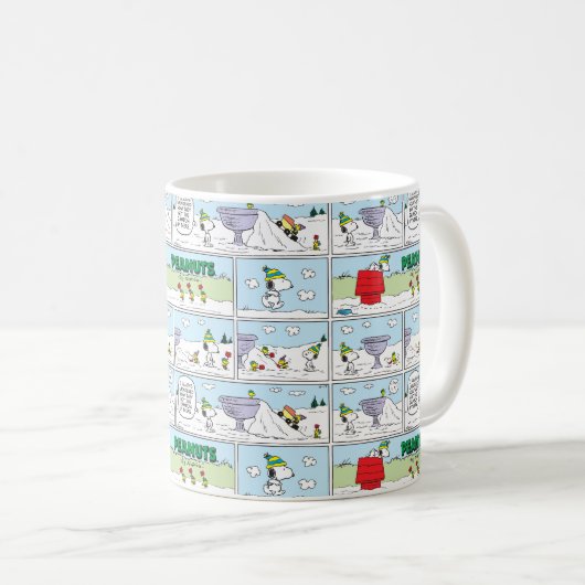 Mug Snoopy et l'équipage Zamboni (Devant droit)