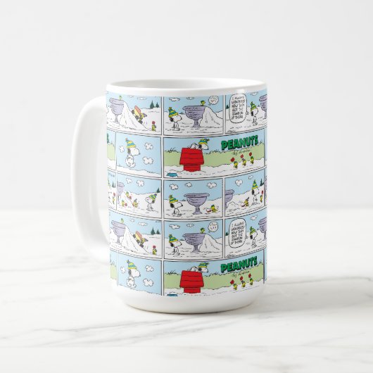Mug Snoopy et l'équipage Zamboni (Devant gauche)