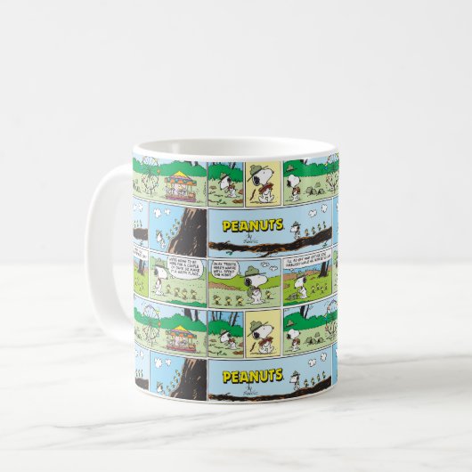 Mug Snoopy & Friends | Go Camping (Devant gauche)