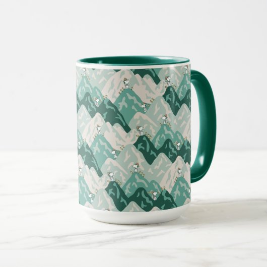 Mug Snoopy Grand Motif extérieur (Devant droit)