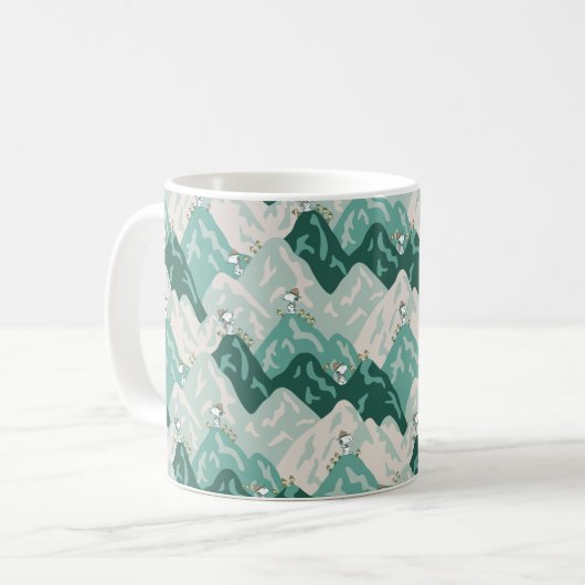 Mug Snoopy Grand Motif extérieur (Devant gauche)