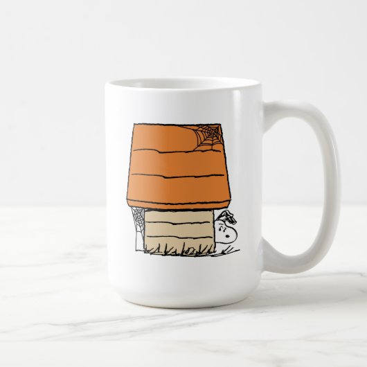 Mug Snoopy Halloween Spider Web Doghouse (Droite)