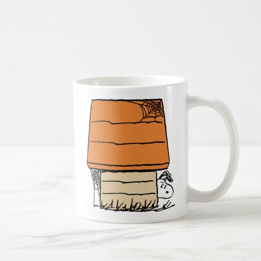 Mug Snoopy Halloween Spider Web Doghouse (Droite)