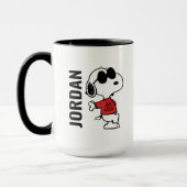 Mug Snoopy "Joe Cool" debout (Gauche)