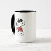 Mug Snoopy "Joe Cool" debout (Devant gauche)