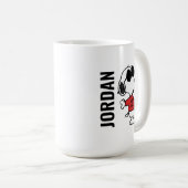 Mug Snoopy "Joe Cool" debout (Devant droit)