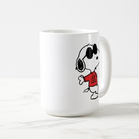 Mug Snoopy "Joe Cool" debout (Devant droit)