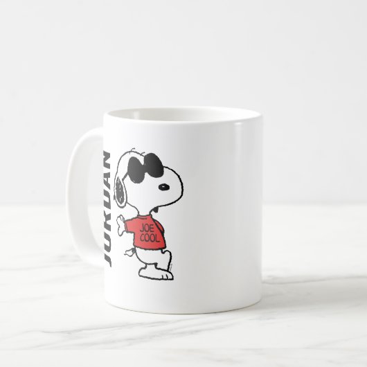 Mug Snoopy "Joe Cool" debout (Devant gauche)