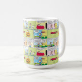 Mug Snoopy & Linus | Les grandes nouvelles Citrouilles (Devant droit)