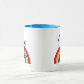 Mug Snoopy | Rêver en couleur arc-en-ciel (Centre)