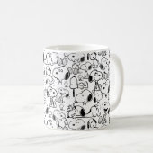 Mug Snoopy Smile Giggle Lauder Motif (Devant droit)